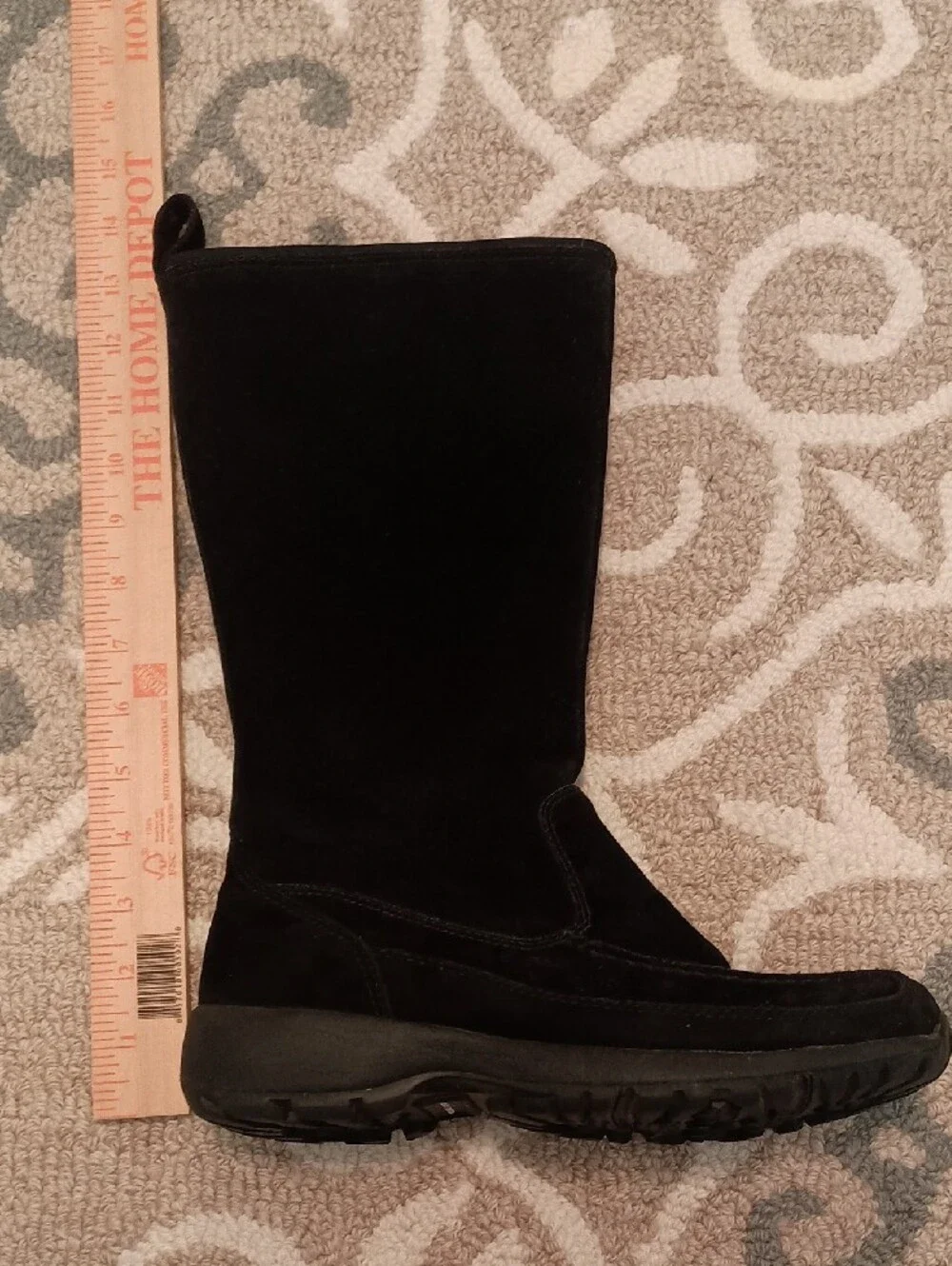 Lands End Lined Suede Boots